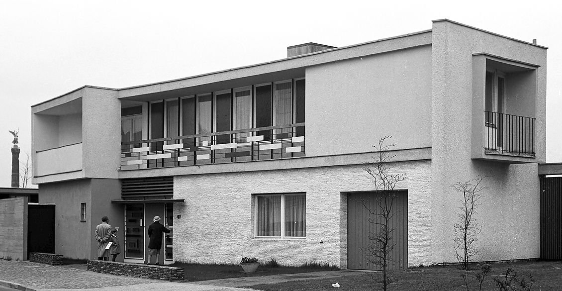 Haus Blumenthal, Händelallee 67, Hansaviertel, Berlin, 1959